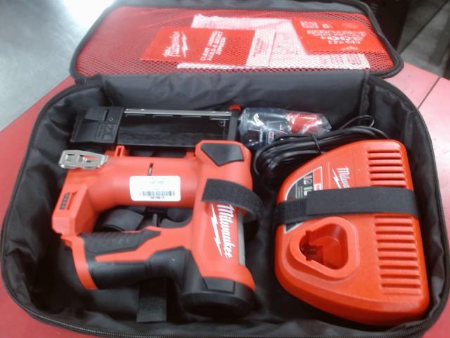 Pin nailer m12+chargeur+batterie+etui