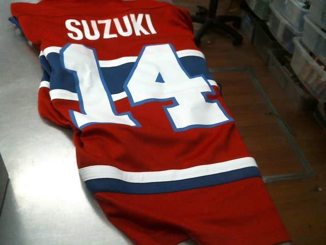 Chandail suzuki canadiens