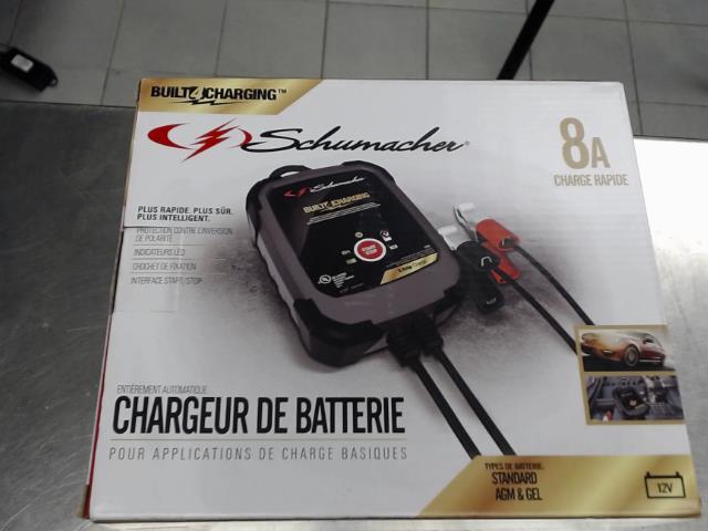 Chargeur de batterie schumacher in box