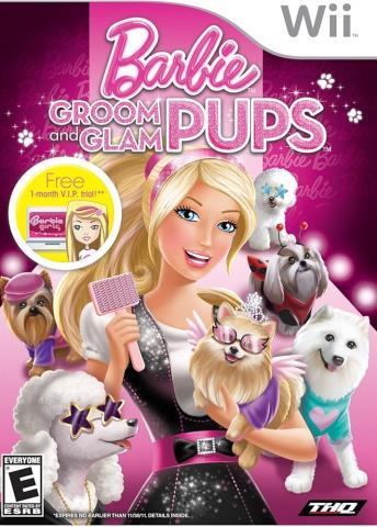 Barbie groom and glam pups