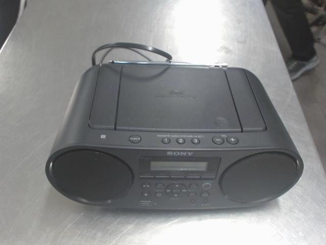 Disc player radio bluetooth black