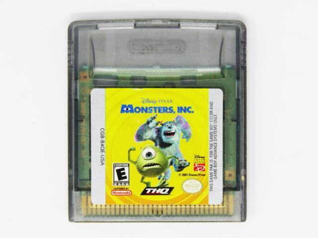 Monsters inc gameboy color