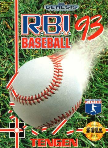 Rbi baseball '93 genesis