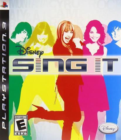 Disney sing it ps3