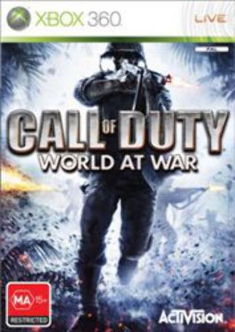 Call of duty world at war xbox 360