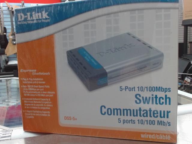 Switch commutateur 5 port 10/100 mb/s