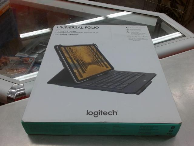 Logitech universal folio clavier pochett