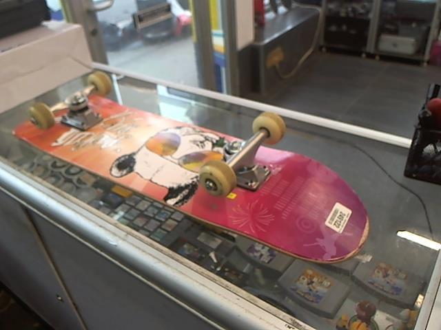 Skate orange et mauve