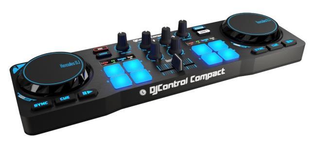 Compact usb mini controller dj