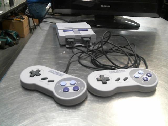 Mini super nes hack avec 2 manettes