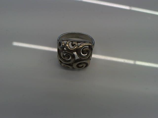 925 silver sterling spiral/swirl ring