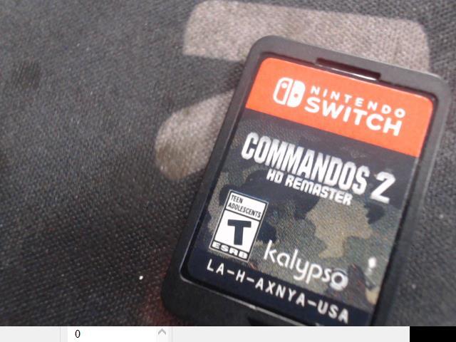 Jeux switch commandos 2 sans boitier