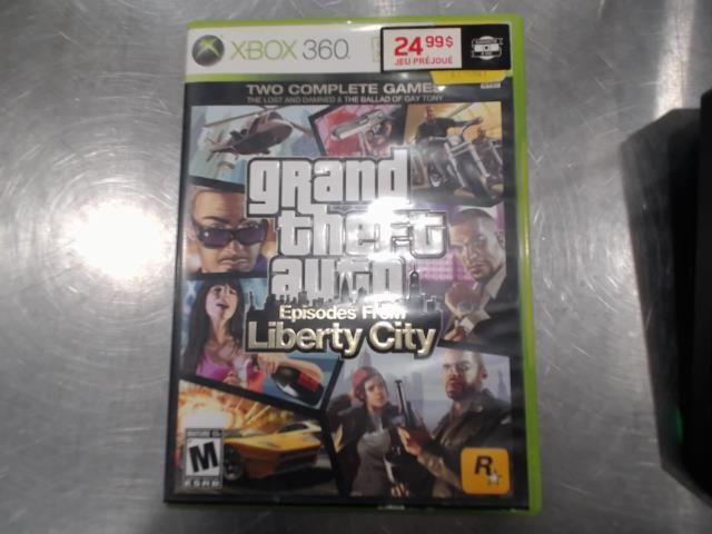 Grand theft auto episode from liberty ci