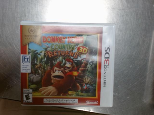 Donkey kong country returns 3d