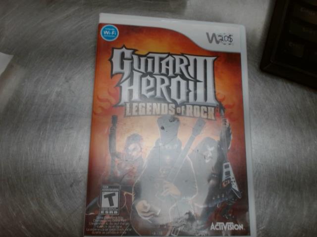 Guitar hero 3 legends of rock