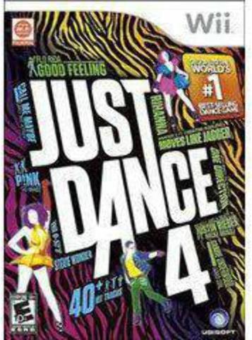 Just dance 4 wii