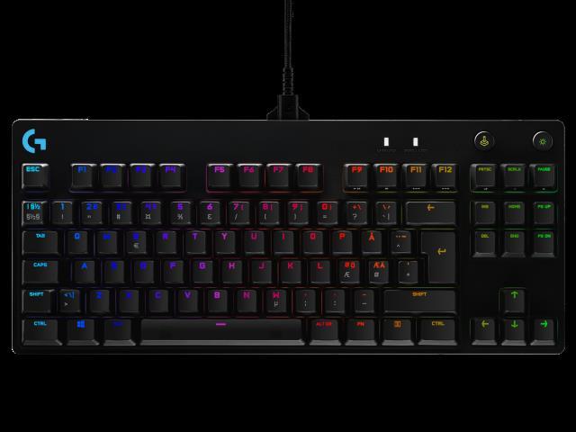 Clavier logitech pro gaming in box