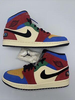 Jordan 1 mid fearless size 8 clean used