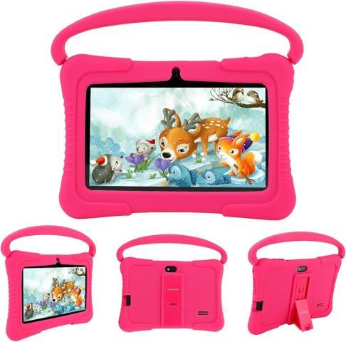 Tablette veiddo kids + case rose used