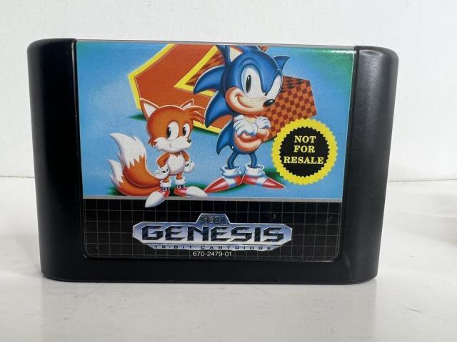 Sonic the headghog 2 not for resale sega