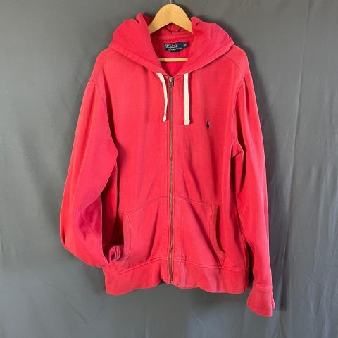 Zip up rouge polo ralph lauren used med