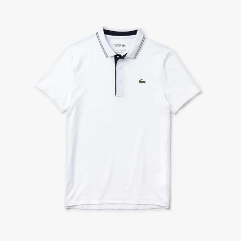 Polo lacost sport us m blanc new no tags