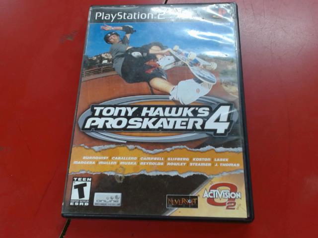 Tony hawk's pro skater 4