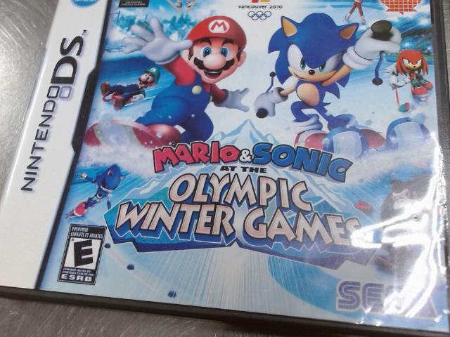 Mario&sonic at the olympic winter games