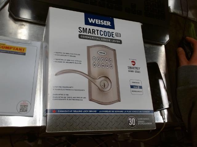 Weiser smartcode 10 commercial grade lev