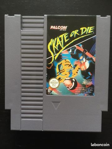 Jeu de nintendo nes skate or die