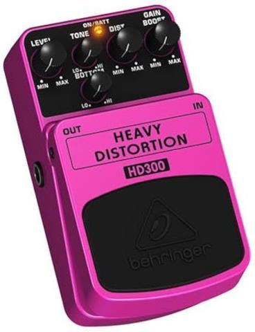 Pedale de guitare heayvy distorsion