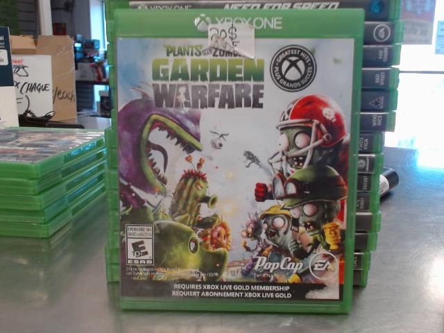 Plants vs zombies garden warfare xbox