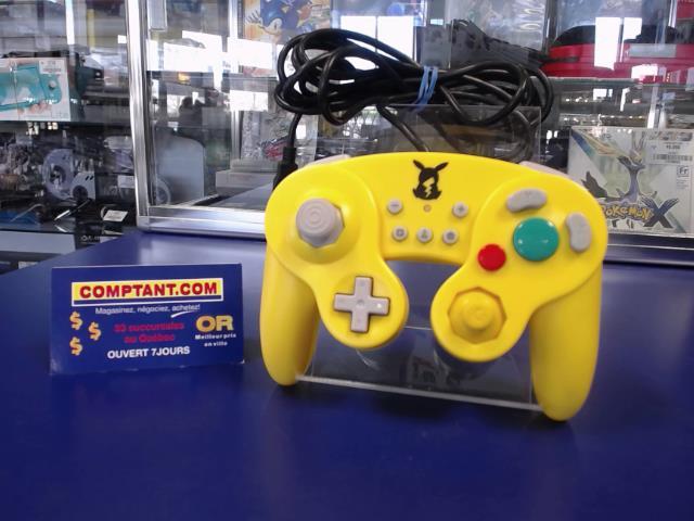 Manette pikachu a fil style gamecube