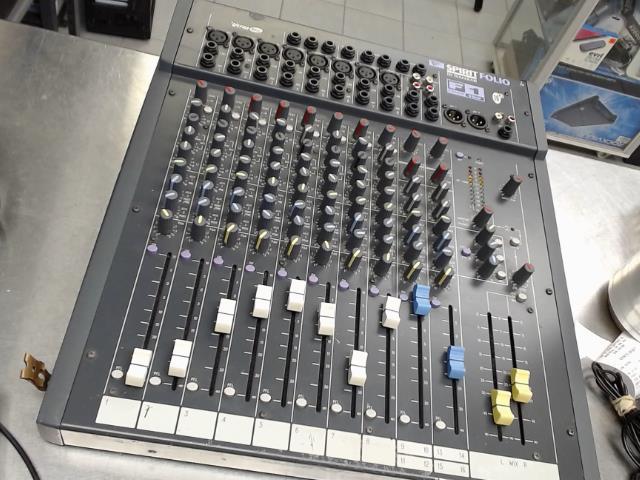 Mixing desk spiritfolio