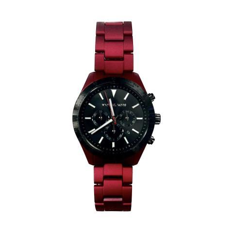 Montre micheal kors noir et rouge