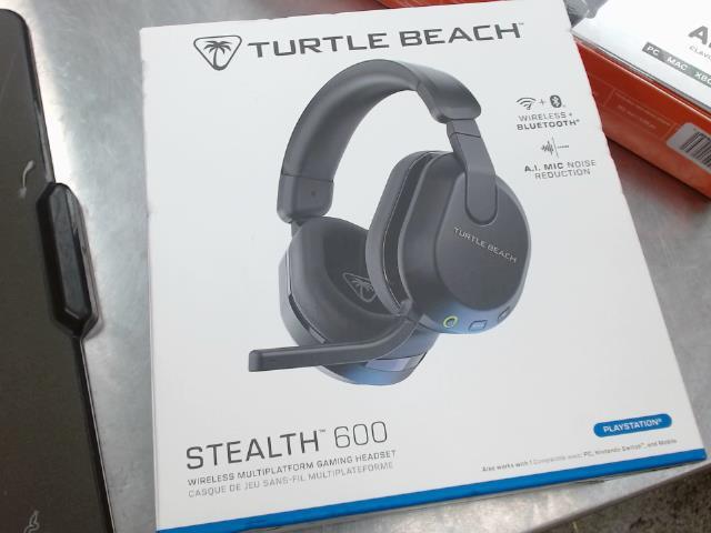 Casque gaming turtle beach noir