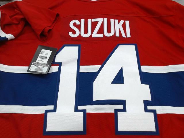 Chandail canadiens nick suzuki xl