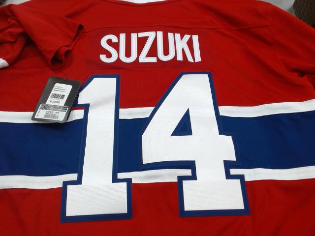 Chandail canadiens nick suzuki xl