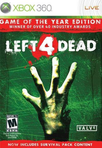 Left 4 dead game of the year edition 360