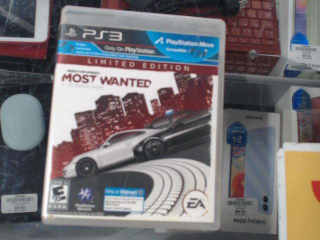 Need for speed most wanted limited editi