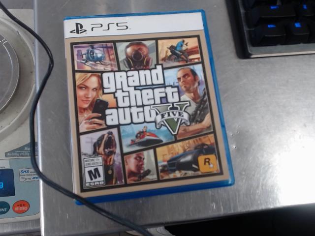 Gta 5 ps5 disc+case