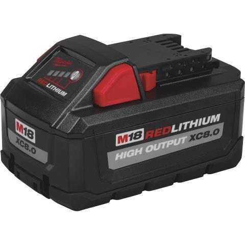 Milwaukee xc8.0ah batterie