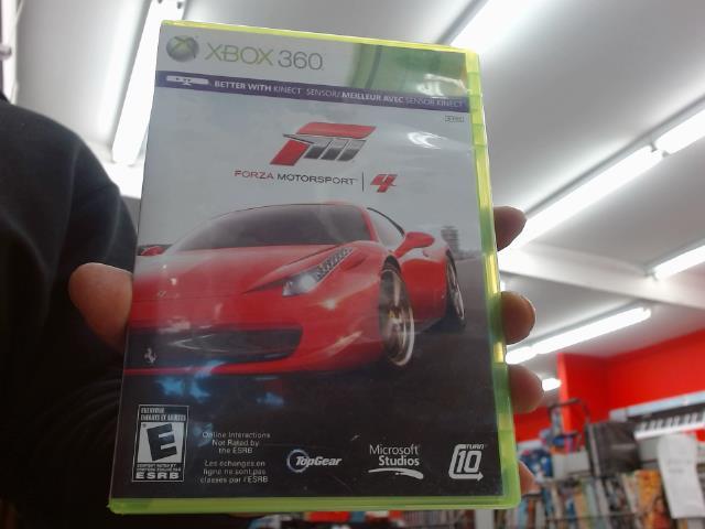 Forza motorsport 4 xbox 360