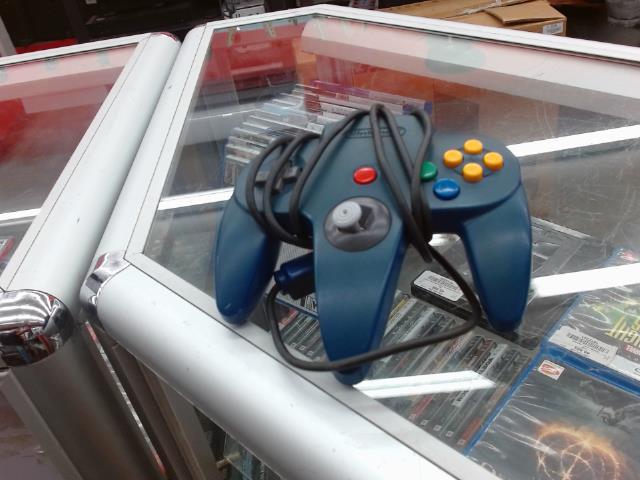 Manette n64 bleu