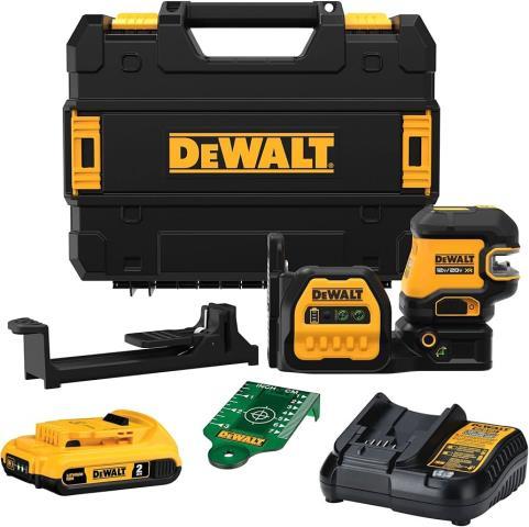 Laser dewalt avec mount et batterie