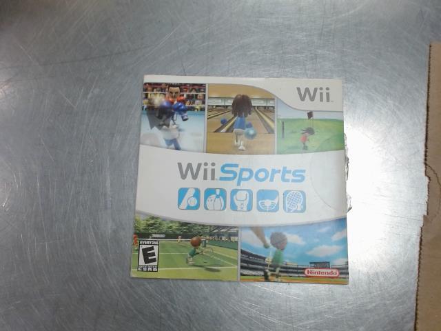 Wii sports scratch on disc