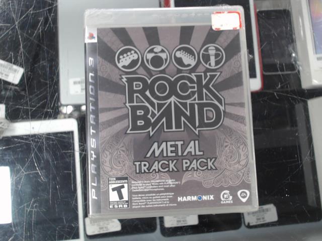 Rock band metal track pack