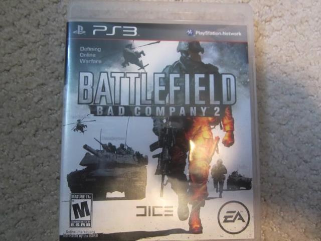 Ps3 battlefield bad company 2 disc + box