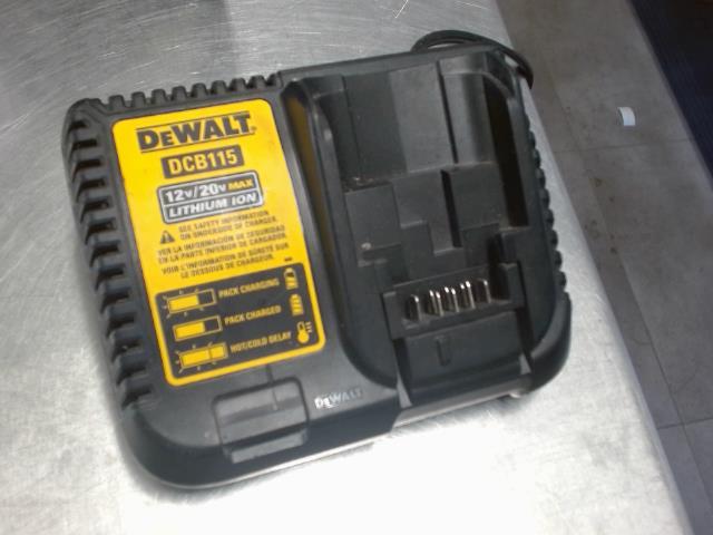 Chargeur de batterie dewalt 12v/20v