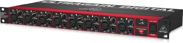 Ultragain digital 8 in 8 audio interface